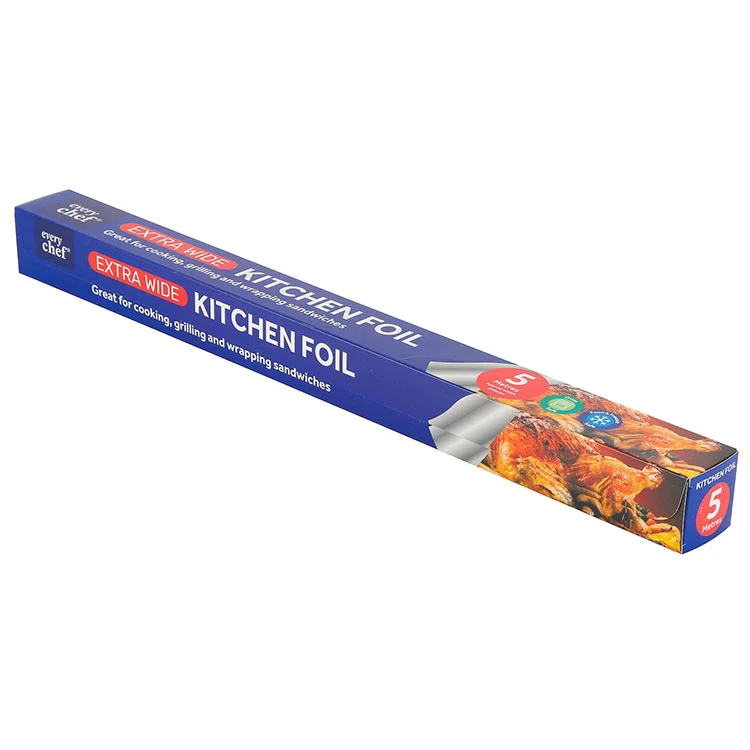 Fødevaregodkendt emballage aluminiumsfolie