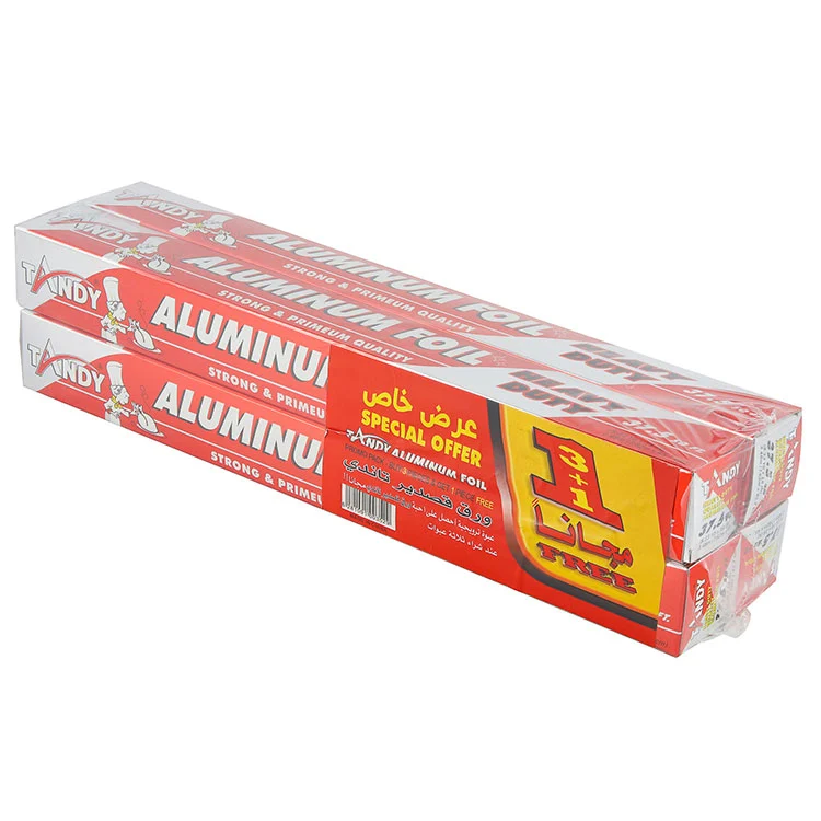 Madindpakning Køkkenruller Aluminiumsfolie
